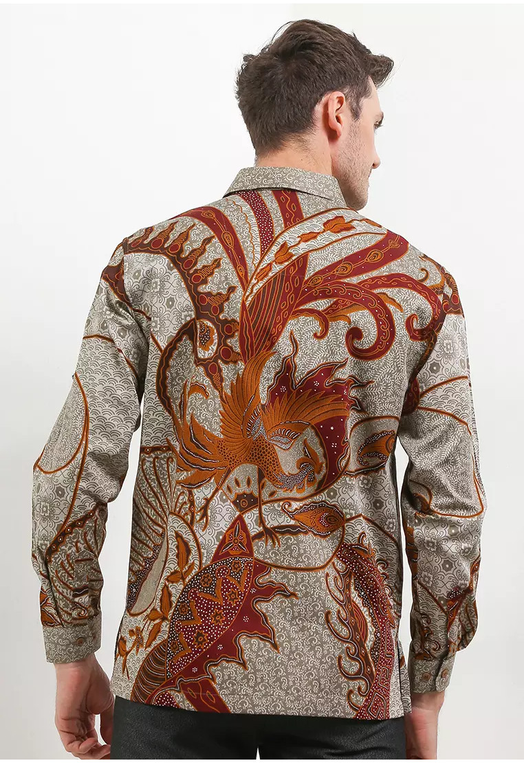 Damar Long Sleeves Silk Cotton